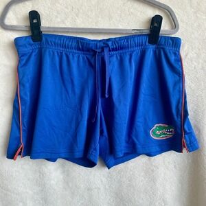 Colosseum Athletics Royal Blue Orange Florida Gators Drawstring Running Shorts L